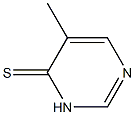 5-methylpyrimidine-4(3H)-thione Structure