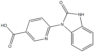 6-(2-oxo-2,3-dihydro-1H-benzo[d]imidazol-1-yl)nicotinic acid