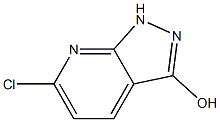 6-chloro-1H-pyrazolo[3,4-b]pyridin-3-ol Struktur