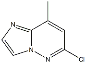 6-chloro-8-methylimidazo[1,2-b]pyridazine Structure