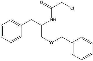 N-(1-(benzyloxy)-3-phenylpropan-2-yl)-2-chloroacetamide