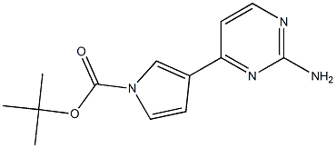 tert-butyl 3-(2-aminopyrimidin-4-yl)-1H-pyrrole-1-carboxylate