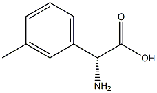 (R)-2-amino-2-(m-tolyl)acetic acid,,结构式