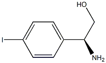 (2S)-2-AMINO-2-(4-IODOPHENYL)ETHAN-1-OL, 2376106-41-9, 结构式