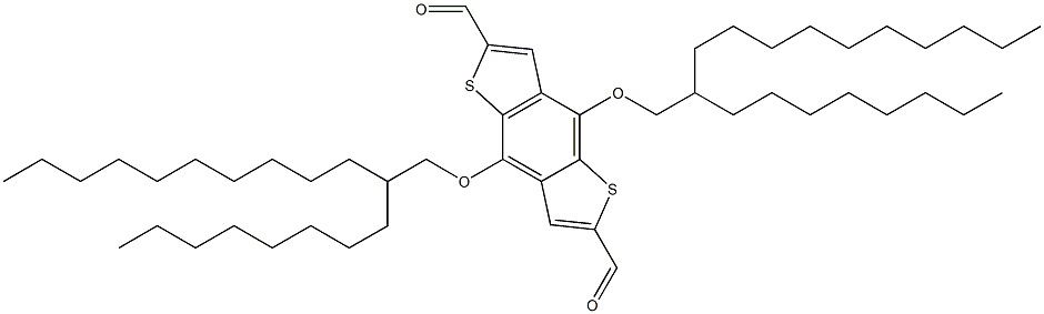 4,8-Bis-(2-octyl-dodecyloxy)-1,5-dithia-s-indacene-2,6-dicarbaldehyde