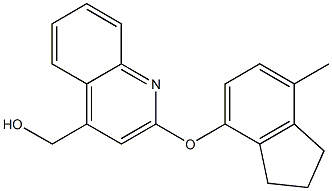  [2-(7-Methyl-indan-4-yloxy)-quinolin-4-yl]-methanol
