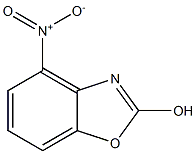 4-nitrobenzo[d]oxazol-2-ol Struktur