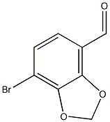 7-溴苯并[D][1,3]1,3-二氧杂环戊烯-4-甲醛