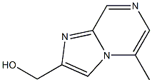 (5-Methyl-imidazo[1,2-a]pyrazin-2-yl)-methanol Struktur