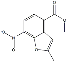  methyl 2-methyl-7-nitrobenzofuran-4-carboxylate