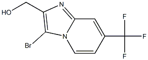 (3-Bromo-7-trifluoromethyl-imidazo[1,2-a]pyridin-2-yl)-methanol