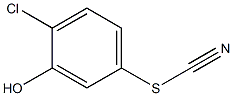 2-Chloro-5-thiocyanato-phenol Structure