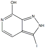 3-Iodo-2H-pyrazolo[3,4-c]pyridin-7-ol Struktur