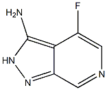 4-Fluoro-2H-pyrazolo[3,4-c]pyridin-3-ylamine Structure