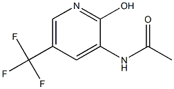 3-Acetylamino-2-hydroxy-5-(trifluoromethyl)pyridine 95% Struktur
