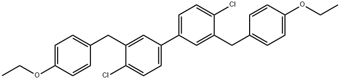 达格列净开环杂质 结构式