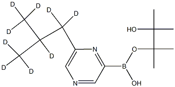 6-(iso-Butyl-d9)-pyrazine-2-boronic acid pinacol ester|