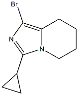 1-bromo-3-cyclopropyl-5H,6H,7H,8H-imidazo[1,5-a]pyridine