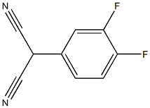 2-(3,4-difluorophenyl)malononitrile Structure