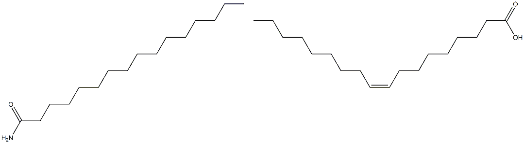 油酸基棕榈酸酰胺,,结构式