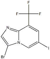  3-Bromo-6-iodo-8-trifluoromethyl-imidazo[1,2-a]pyridine