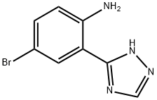 4-bromo-2-(4H-1,2,4-triazol-3-yl)aniline Structure