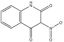 3-Nitro-1H-quinoline-2,4-dione Struktur