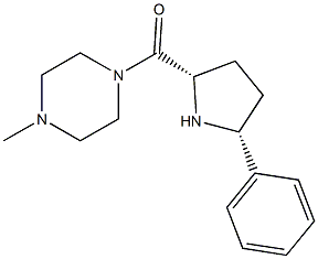 (4-methylpiperazin-1-yl)((2S,5R)-5-phenylpyrrolidin-2-yl)methanone