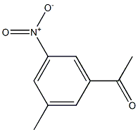 1-(3-methyl-5-nitrophenyl)ethanone Struktur
