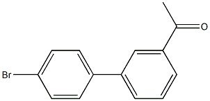 1-(4'-bromobiphenyl-3-yl)ethanone Structure