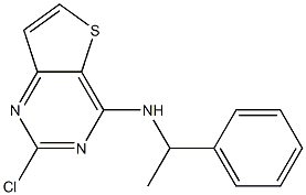  2-chloro-N-(1-phenylethyl)thieno[3,2-d]pyrimidin-4-amine