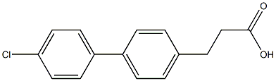 3-(4'-chlorobiphenyl-4-yl)propanoic acid