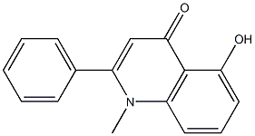 5-hydroxy-1-methyl-2-phenylquinolin-4(1H)-one Structure