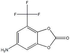 6-amino-4-(trifluoromethyl)benzo[d][1,3]dioxol-2-one Structure