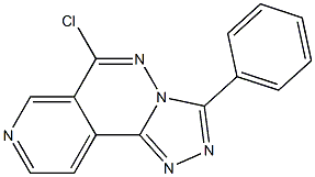 6-chloro-3-phenylpyrido[4,3-d][1,2,4]triazolo[4,3-b]pyridazine Structure