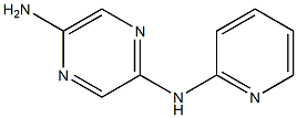 N2-(pyridin-2-yl)pyrazine-2,5-diamine Structure
