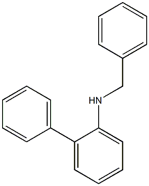 N-benzylbiphenyl-2-amine Struktur