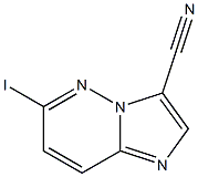 6-Iodo-imidazo[1,2-b]pyridazine-3-carbonitrile|