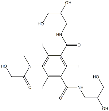碘美普尔杂质3,,结构式