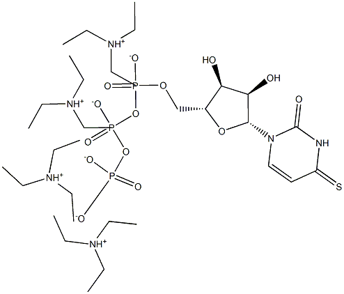 4-Thiouridine-5'-triphosphate (triethylammonium salt) Structure