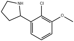 1337053-56-1 2-(2-CHLORO-3-METHOXYPHENYL)PYRROLIDINE