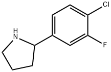 1270402-30-6 2-(4-CHLORO-3-FLUOROPHENYL)PYRROLIDINE