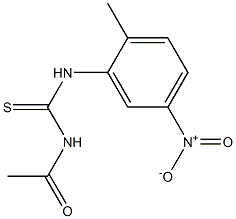 1-acetyl-3-(2-methyl-5-nitro-phenyl)-thiourea|