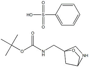 N-t-BOC-(1S,4S)-1-Aminomethyl-2-Oxa-5-Azabicyclo[2.2.1]heptane Benzenesulfonate