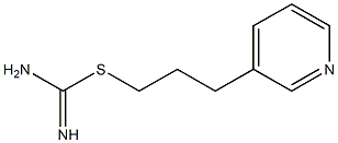 3-(pyridin-3-yl)propyl carbamimidothioate Structure