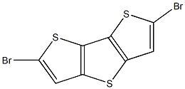 2,6-Dibromodithieno[3,2-b:2',3'-d]thiophene >97% Structure