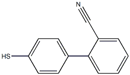 4'-Mercaptobiphenylcarbonitrile 97% (GC) Struktur