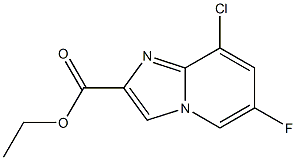  8-Chloro-6-fluoro-imidazo[1,2-a]pyridine-2-carboxylic acid ethyl ester