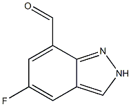 5-Fluoro-2H-indazole-7-carbaldehyde Struktur