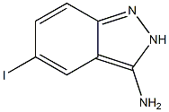 5-Iodo-2H-indazol-3-ylamine Struktur